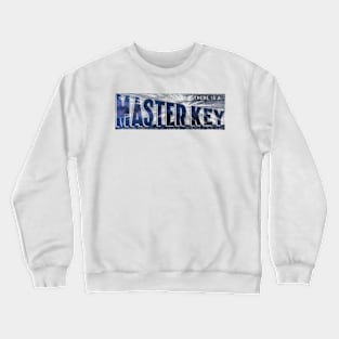 Master Key in Galaxy Crewneck Sweatshirt